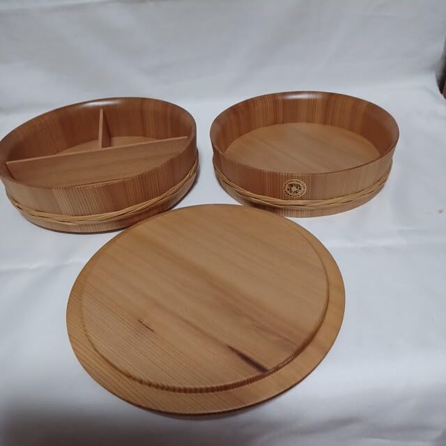 秋田杉 伝統工芸品 二段重ね 秋田杉 伝統工芸品 二段重ね